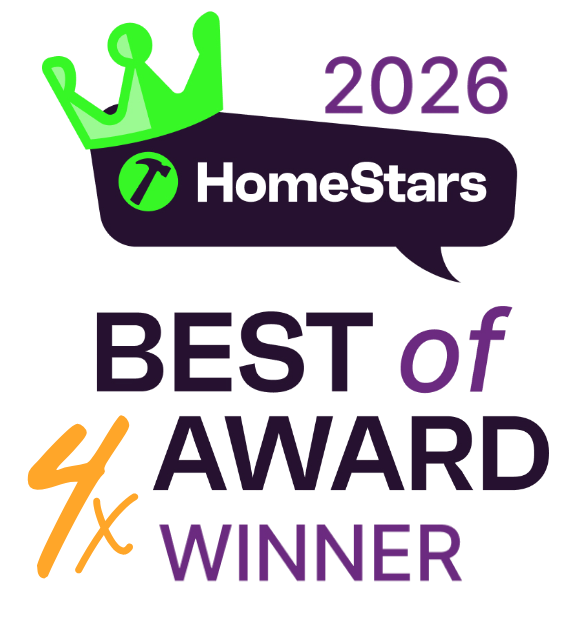 ALP Heating is 4x winner of HomeStars Best of Award Winner award