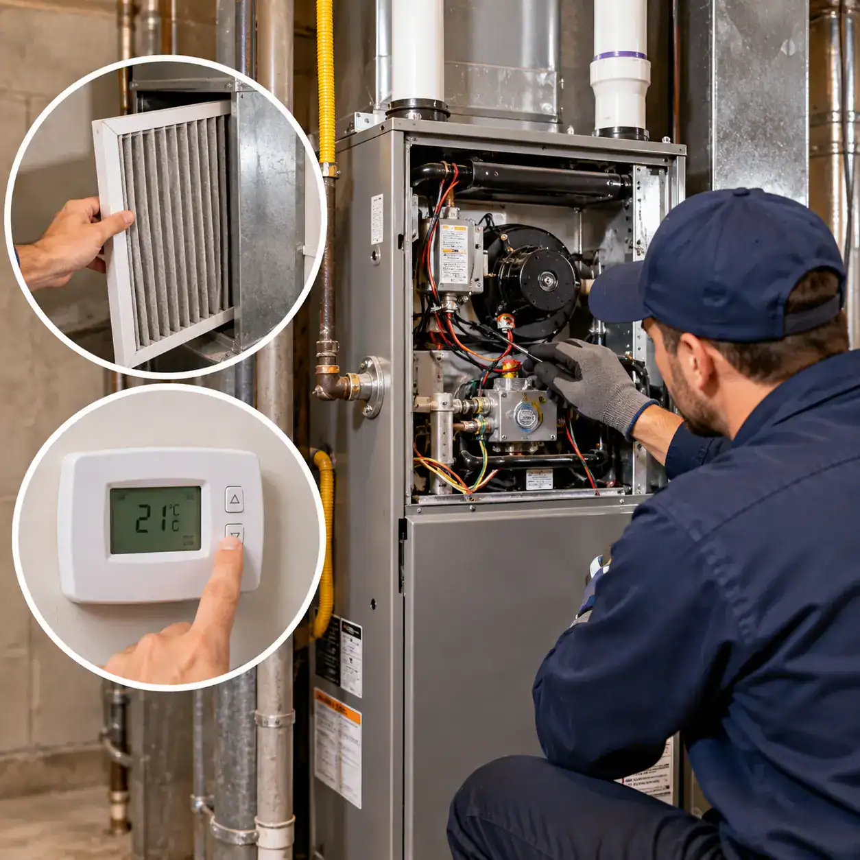 DIY Furnace Fixes and Professional Repair
